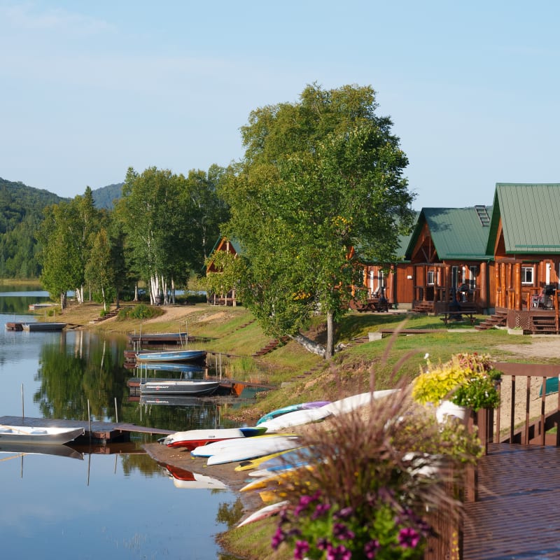 Pourvoirie Mekoos : chalets