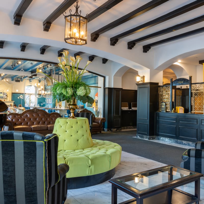 Hotel reception