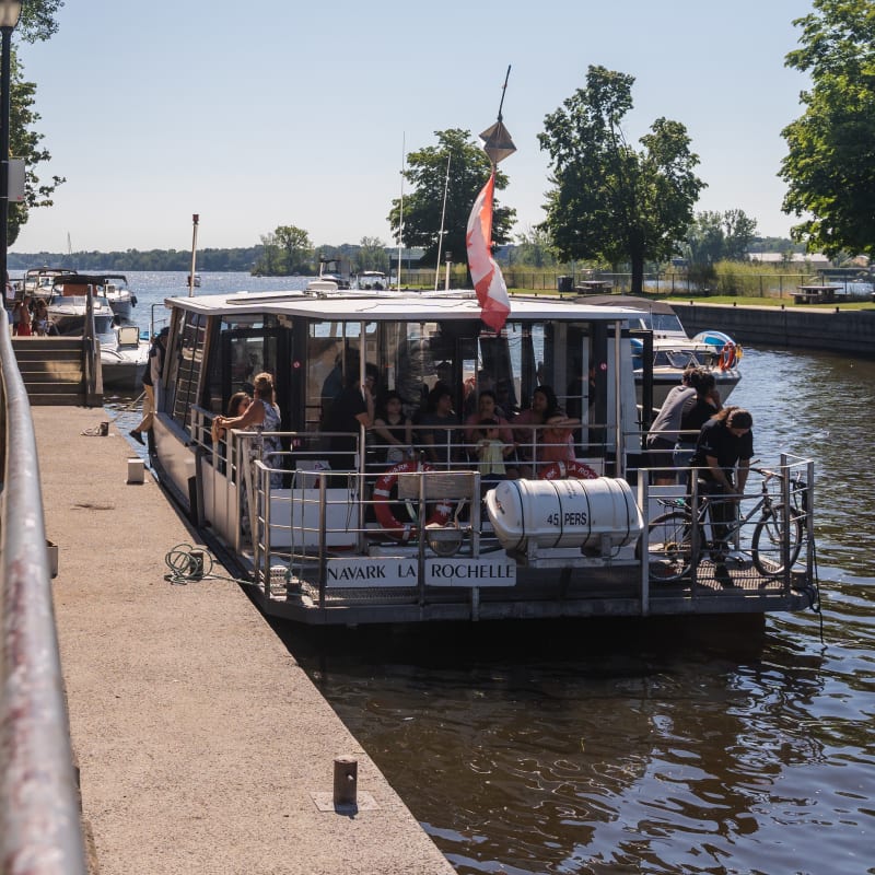 La navette fluviale de Sainte-Anne-de-Bellevue