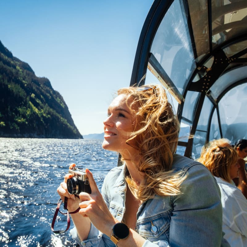 Saguenay Fjord : Fjord shuttle