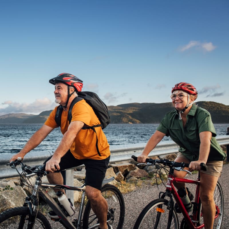 Saguenay Fjord : Véloroute
