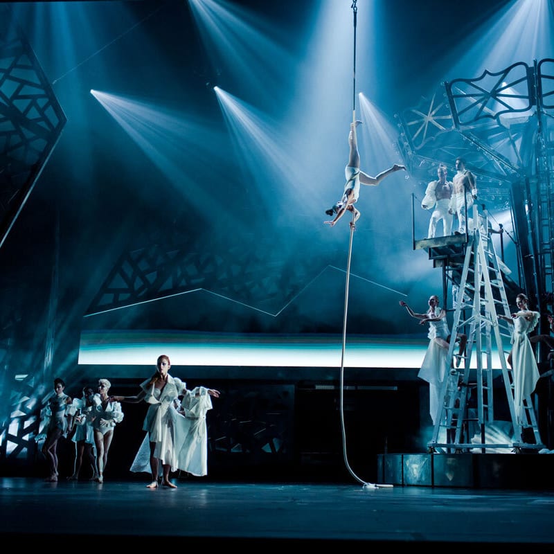 Spectacle de cirque hommage du Cirque du Soleil.