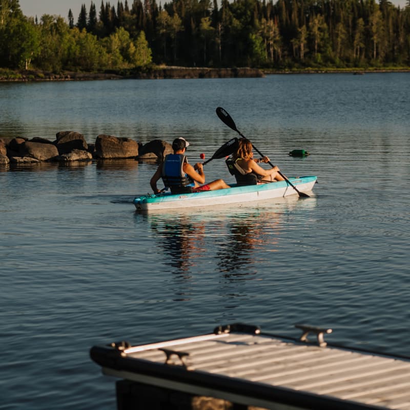 Station Boréale : kayak