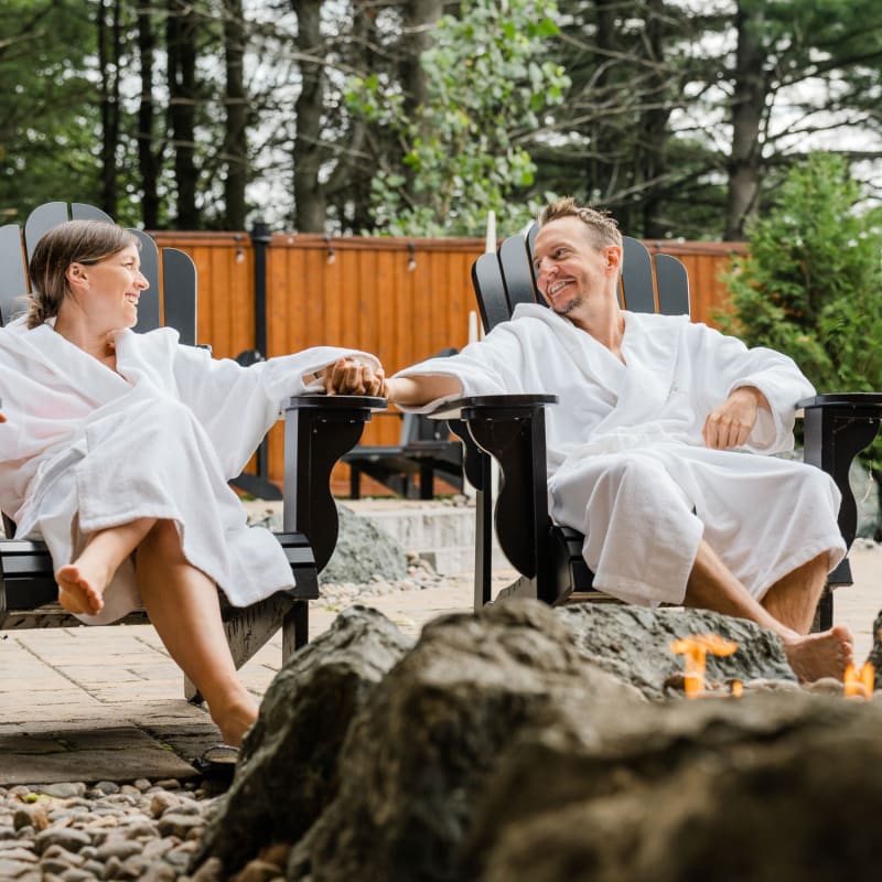 Tourisme Centre-du-Québec : couple au spa