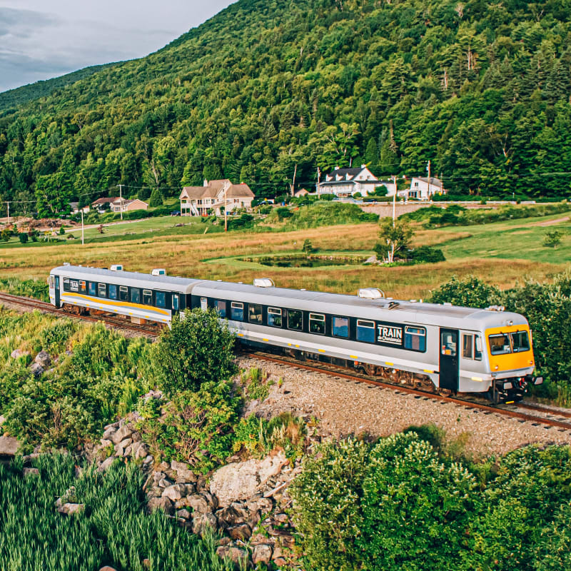 Train de Charlevoix: Why not explore Charlevoix by train? 