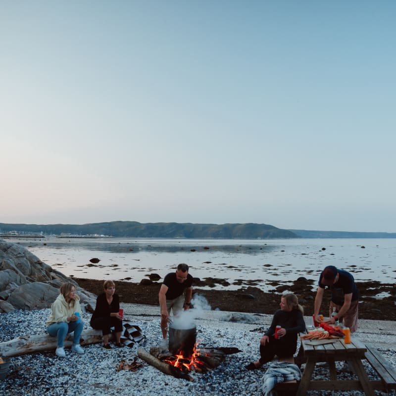 Côte Nord Plage Baie Comeau
