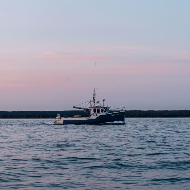 Tourisme Côte-Nord : fishing boat