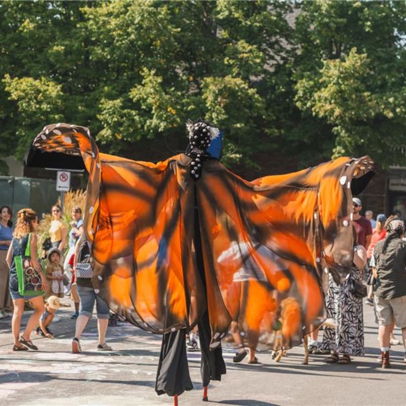 Visitez Sainte-Anne-de-Bellevue: street animation 