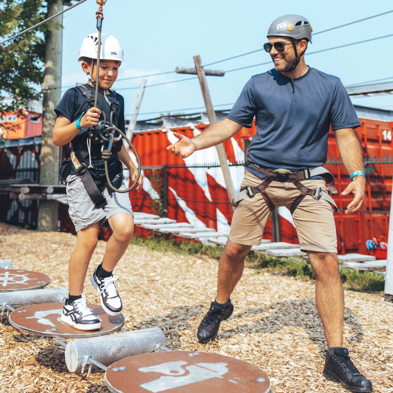 Parcours d'accrobranche