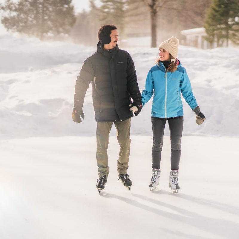 Jouvence - Couple ice skating