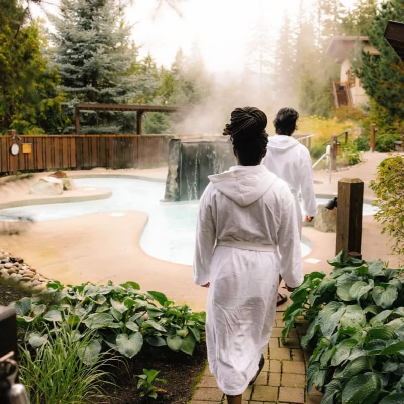 Couple au spa