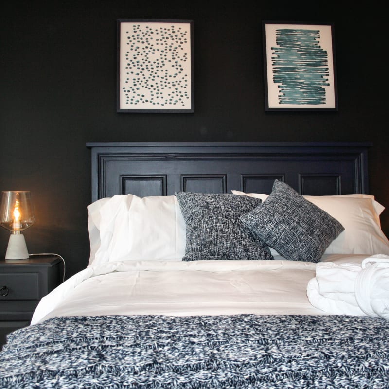 Country-style room at Domaine Jolivent.