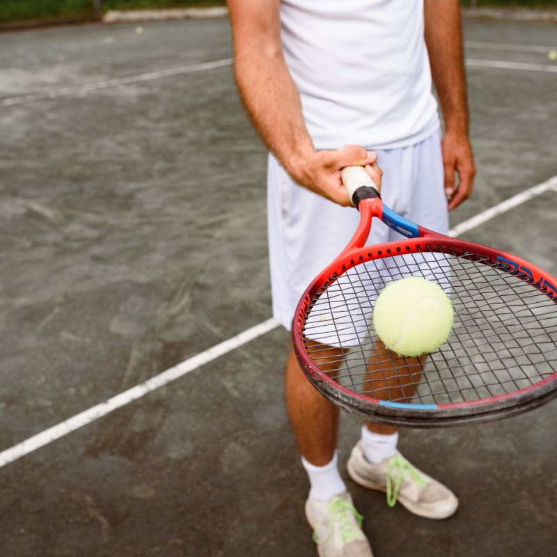 Tennis player.