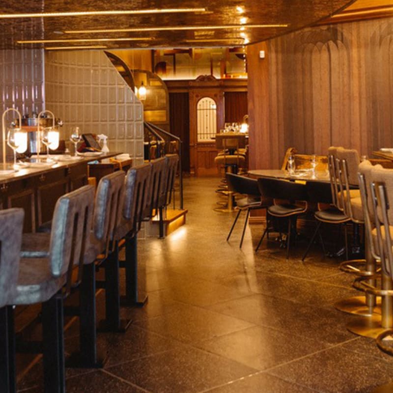 Restaurant de l'Hôtel Manoir Victoria.