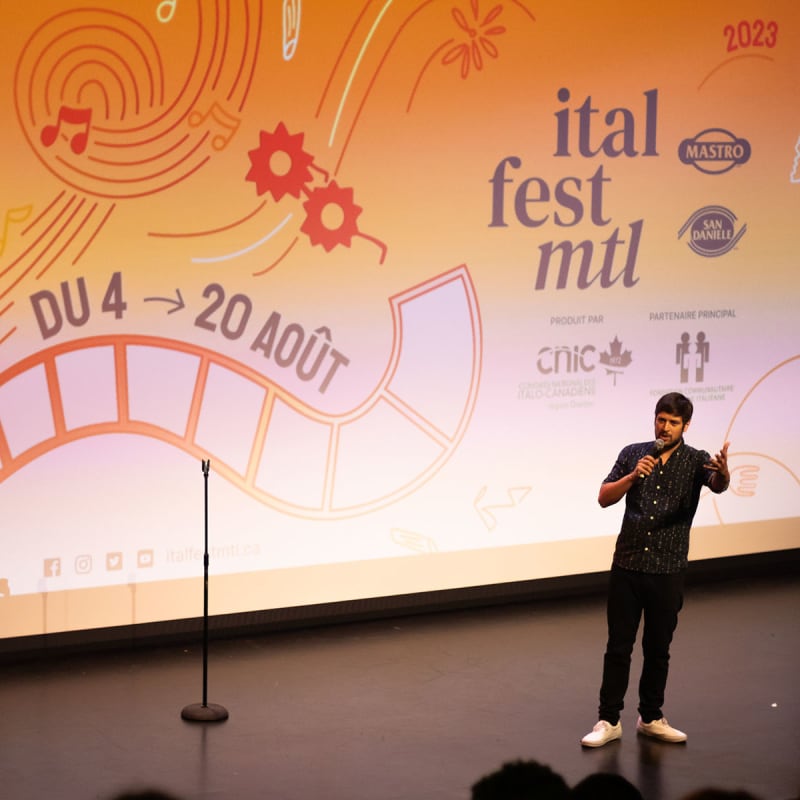Conference at ItalfestMTL.