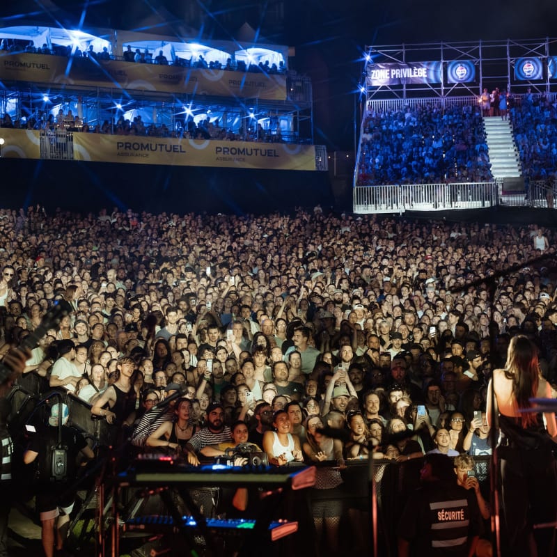 View of a crowd