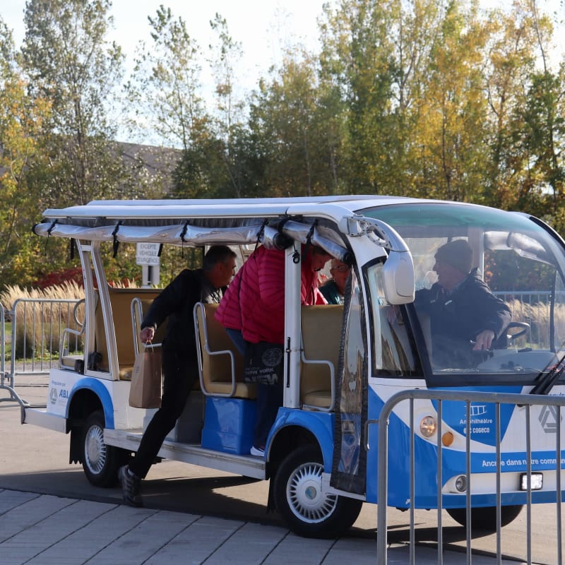 Navette à l'événement Délices d'automne.