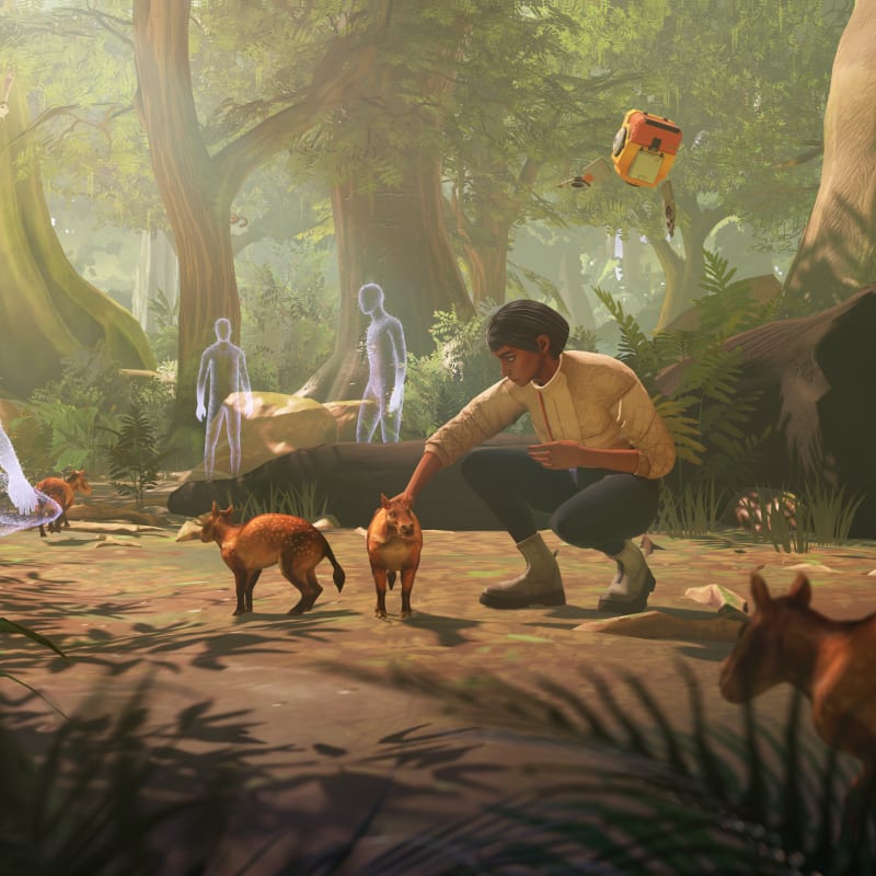 Réalité virtuelle dinosaures