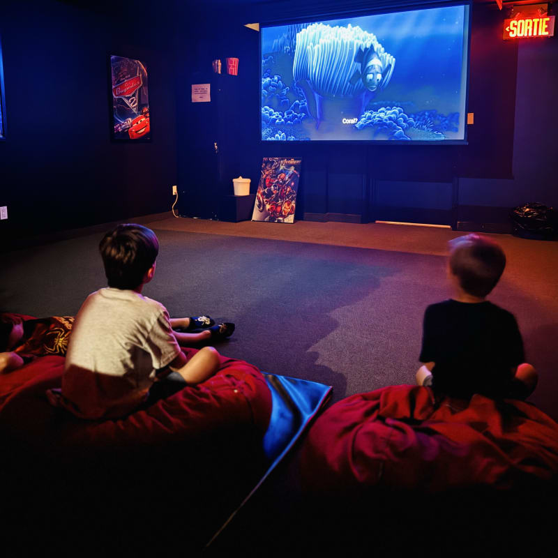 Movie night for children at the Chéribourg Hotel