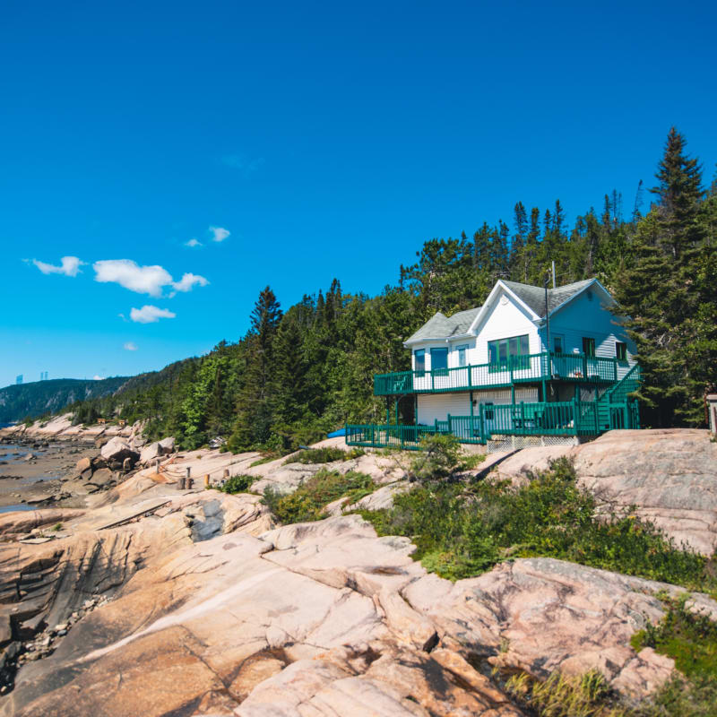 Accommodation by the fjord at Centre de vacances Ferme 5 Étoiles