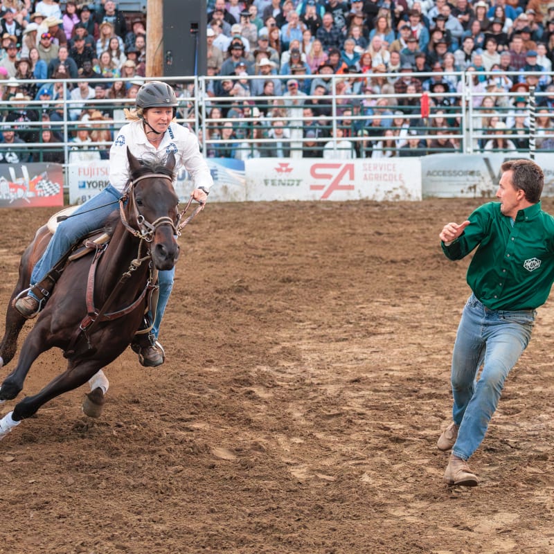 Professional rodeo.