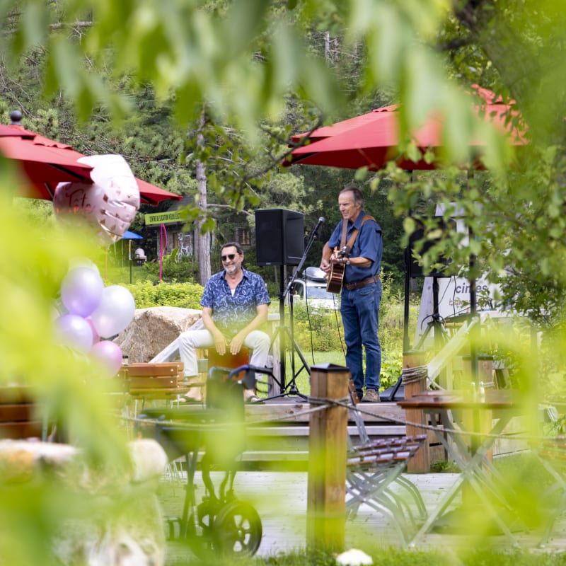Terrasse - Sentier des cimes