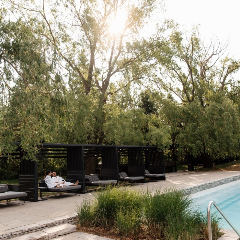 Strøm spa nordique de Mont-Saint-Hilaire.