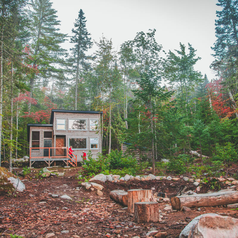 Refuge au Parc régional des Sept-Chutes