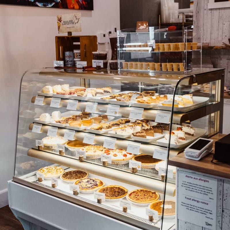 Babine – Tartes et crème glacée.