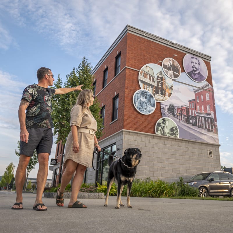 Parcours des murales.