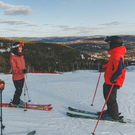 Skier dans Lanaudière