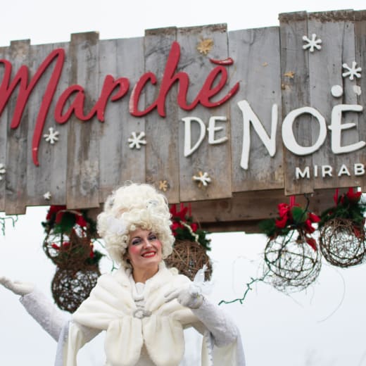 Marché de Noël de Mirabel.
