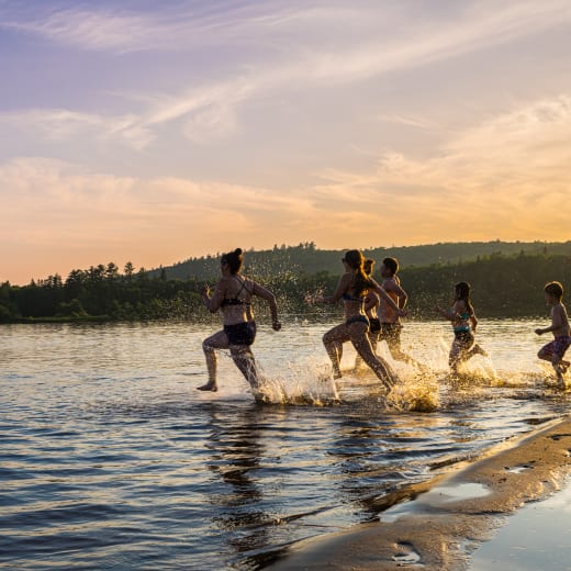 Take the family to an outfitter in the Laurentians
