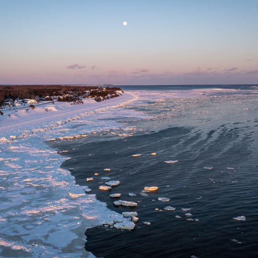 Côte-Nord, where winter comes alive