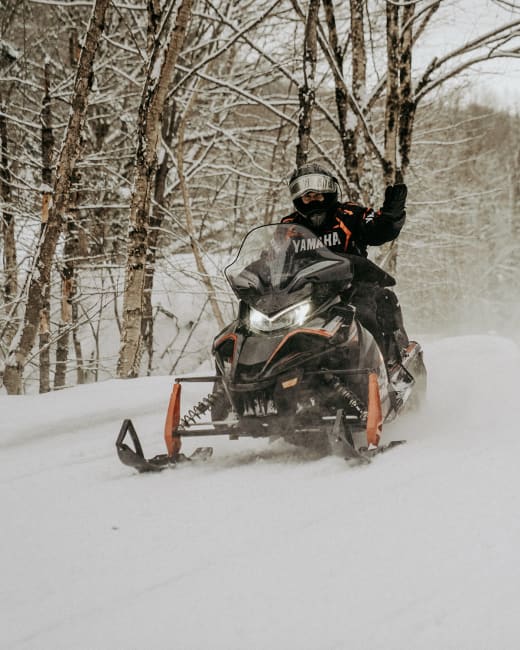 Outdoor fun, cocooning and snowmobiling this winter in Portneuf.